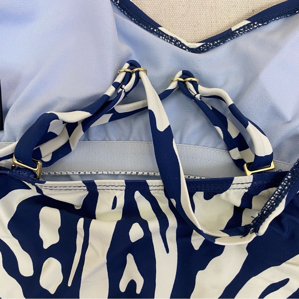 Catalina Swim Top Navy Print - Picture 9 of 9